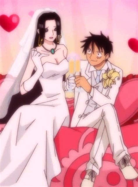 Luffy and Hancock's wedding by oneOPpiece on DeviantArt