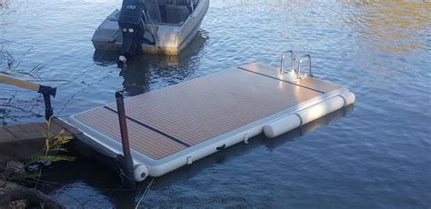 Inflatable Floating Dock, Air Pontoon & Swimming Platform I Bay Sports