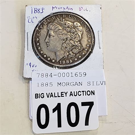 1885 MORGAN SILVER DOLLAR - Big Valley Auction