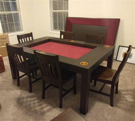 Dining Game Table: One Table for Everyday Dining and Game Night! Carolina Game Tables