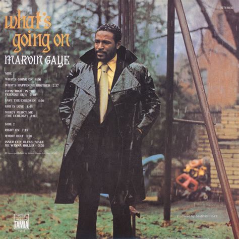 Marvin Gaye – What’s Going On album art - Fonts In Use