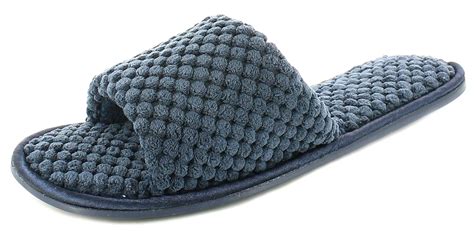 Wynsors Bobble Womens Synthetic Material Mule Slippers Navy - 7 UK: Amazon.co.uk: Shoes & Bags