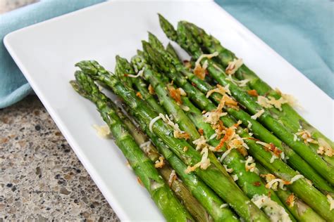 Garlic Parmesan Roasted Asparagus Recipe Side Dish