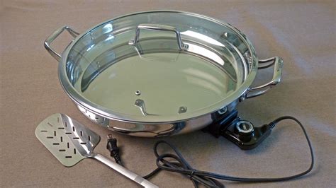 Stainless Steel Electric Skillet - Centex Cooks