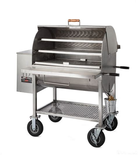 Stainless Steel Maverick 2000 Wood Pellet Grill - Pitts & Spitts