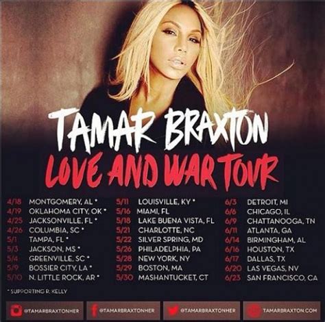 Tamar Braxton Announces First Tour, 'Love and War'