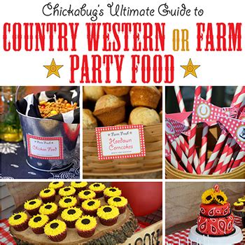 The Ultimate Guide to Country Western or Farm Party Food!