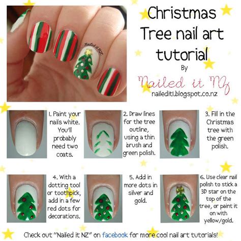 Christmas Tree Nail Art Pictures, Photos, and Images for Facebook ...