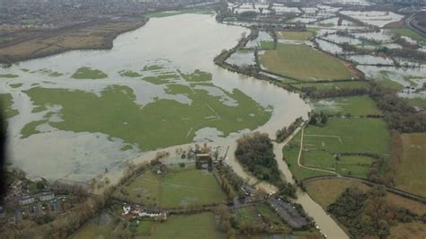 View from the sky: Aerial pictures show extent of flooding across ...