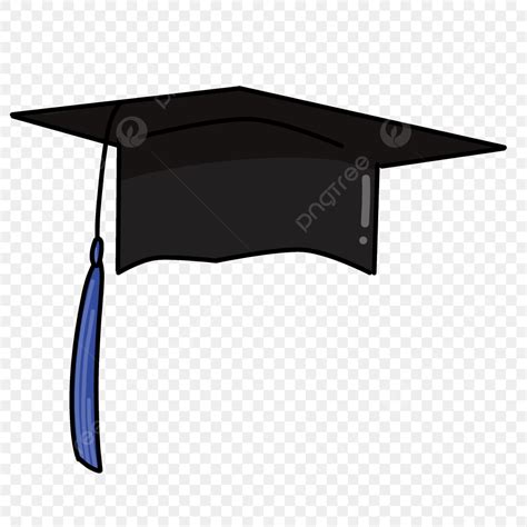 Cap And Gown PNG Picture, Graduation Cap Or Simple Black Gown, Hat ...