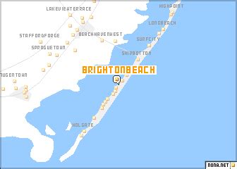 Brighton Beach (United States - USA) map - nona.net