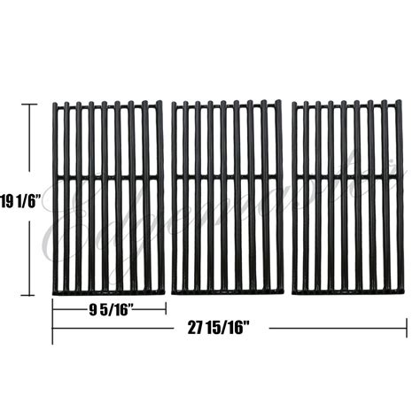 61753 Porcelain Steel Cooking Grid grates Replacement for Gas Grill ...