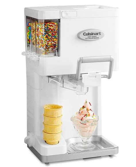 Cuisinart ICE-45 Ice Cream Maker, Soft Serve Mix-it-In & Reviews - Small Appliances - Kitchen ...