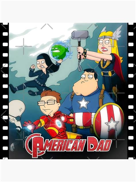 "American Dad! | Parody Super Hero" Poster for Sale by jonathanzmed ...