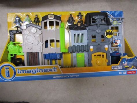 Fisher Price Imaginext DC Super Friends Batman Gotham City Center Joker ...