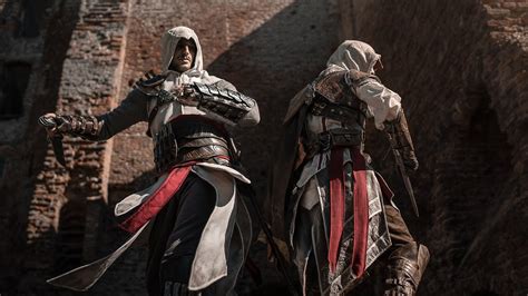 Assassin's Creed - Altaïr & Ezio Cosplay - YouTube