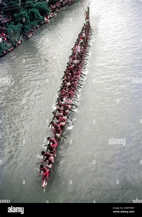 Snake Boat (Chundan Vallam) race in Payippad near Haripad Kerala, India, Asia Stock Photo - Alamy