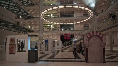 Museum of Islamic Art Doha, Qatar Interior Shot Showing the Unique ...