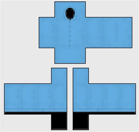 Free Blue Long Shirt Roblox Template Roblox Clothes Free design ...