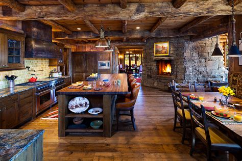 15 Warm & Cozy Rustic Kitchen Designs For Your Cabin