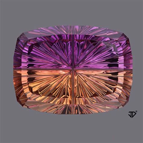 Bolivian Ametrine Starbrite™ Cut 54.83 carats | John Dyer Gems