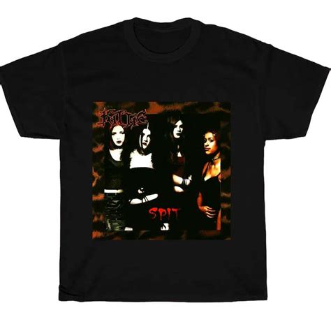 Kittie T-Shirt Black Rare Spit Kittie Band