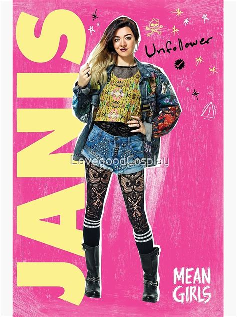 "Janis Mean Girls the Musical - with background" Metal Print for Sale by LovegoodCosplay | Redbubble