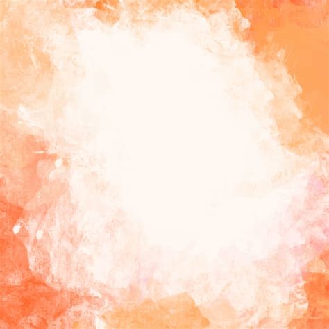 Orange watercolor background Vector | Free Download