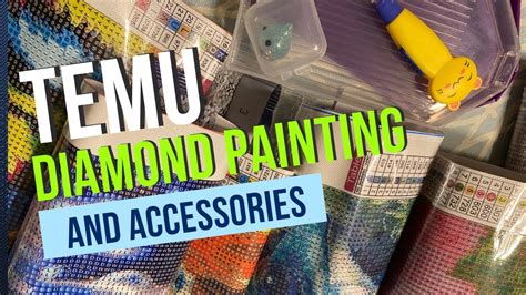 Temu Diamond Painting and Accessories! @temushop #temu - YouTube