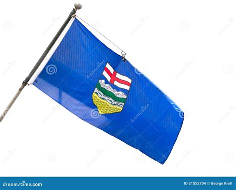 Alberta Provincial Flag Stock Images - Image: 31552704