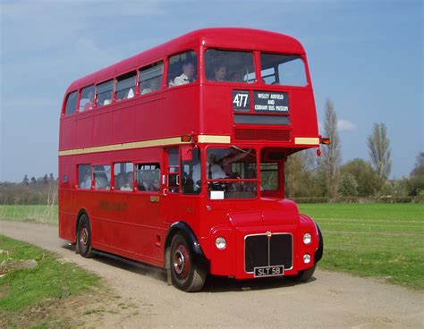 1957 Leyland Routemaster prototype bus - RML3 - London Bus Museum