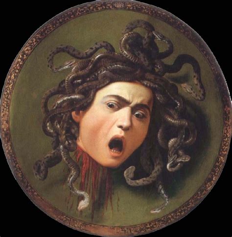 the head of medusa Caravaggio Wholesale China Oil Painting Frame