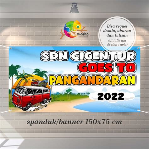 Spanduk, Banner Study Tour, Spanduk Wisata, Spanduk Hiburan Custom ...