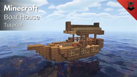 Minecraft Boat House Building Tutorial