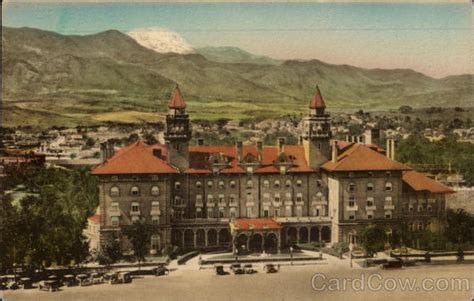 The Antlers Hotel and Pikes Peak Colorado Springs, CO