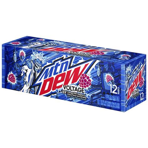 Mountain Dew Voltage 12 Pack | Hy-Vee Aisles Online Grocery Shopping