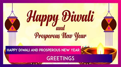 Happy Diwali 2022 and Prosperous New Year Greetings, Messages and ...