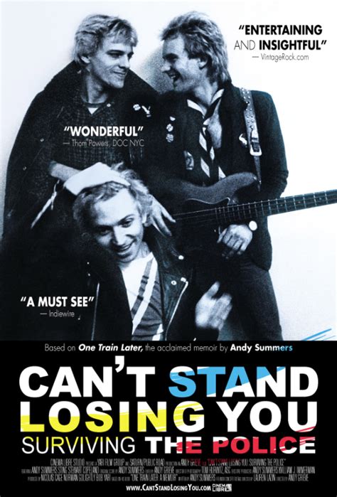 Andy Summers Documentary, 'Can't Stand Losing You: Surviving the Police,' Opens Today — Video ...