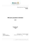 Mid-year population estimates - Statistics South … / mid-year-population-estimates-statistics ...