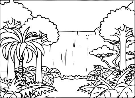 Free Printable Coloring Pages Rainforest