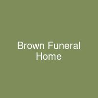 Recent Obituaries | Brown Funeral Home