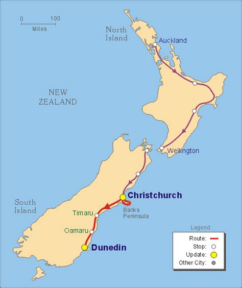 Dunedin Map