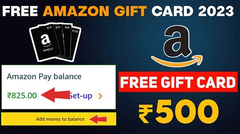 Free 500 Amazon Pay Gift Card Offer - bharatkinews.com