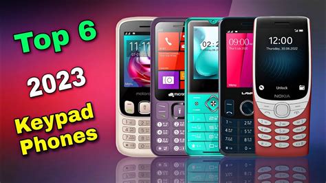 6 Best keypad phone 2023 | Best feature phone 2023 | Best keypad mobile 2023 - YouTube