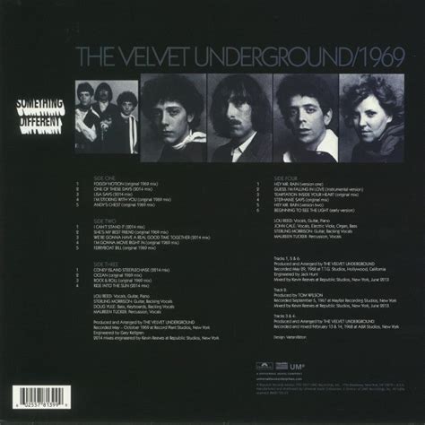 The VELVET UNDERGROUND - 1969 (reissue) Vinyl at Juno Records.