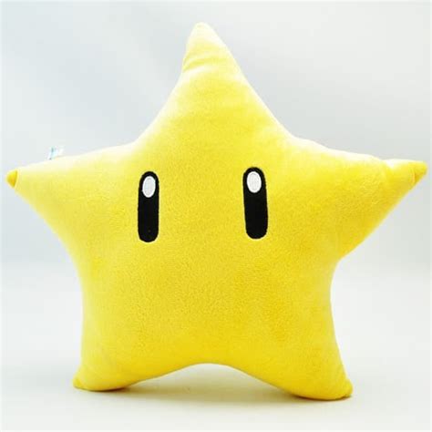 Super Mario Yellow Star Soft Plush Toy 26cm | Tech Import World