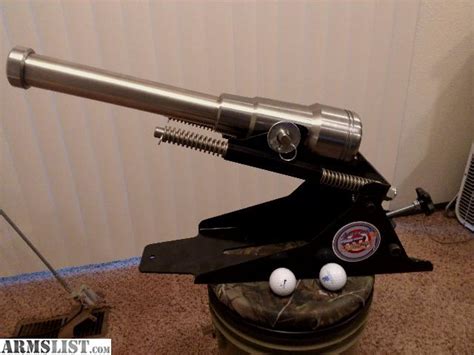 ARMSLIST - For Sale: golf ball cannon/blackpowder