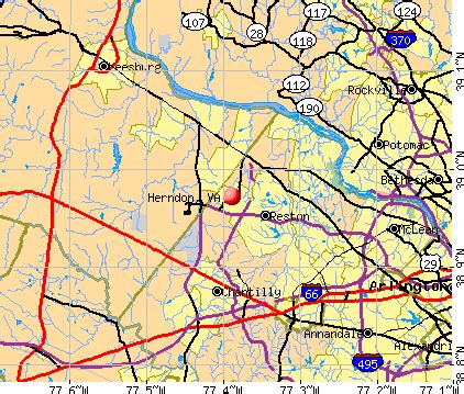 Herndon, Virginia (VA 20170) profile: population, maps, real estate, averages, homes, statistics ...