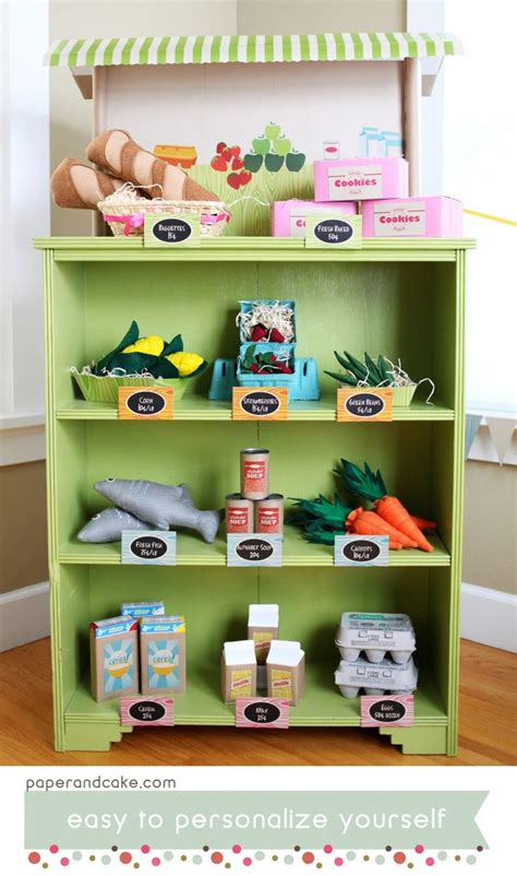 Grocery Store Printable Birthday Party & Playdate | Play grocery store, Diy for kids, Diy play ...
