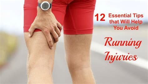 12 Essential Tips that will Help You Avoid Running Injuries